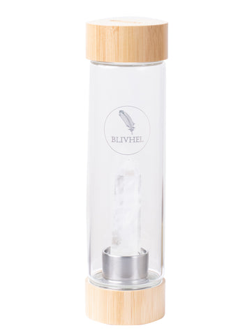 Bamboo Crystal Water bottle Clarity